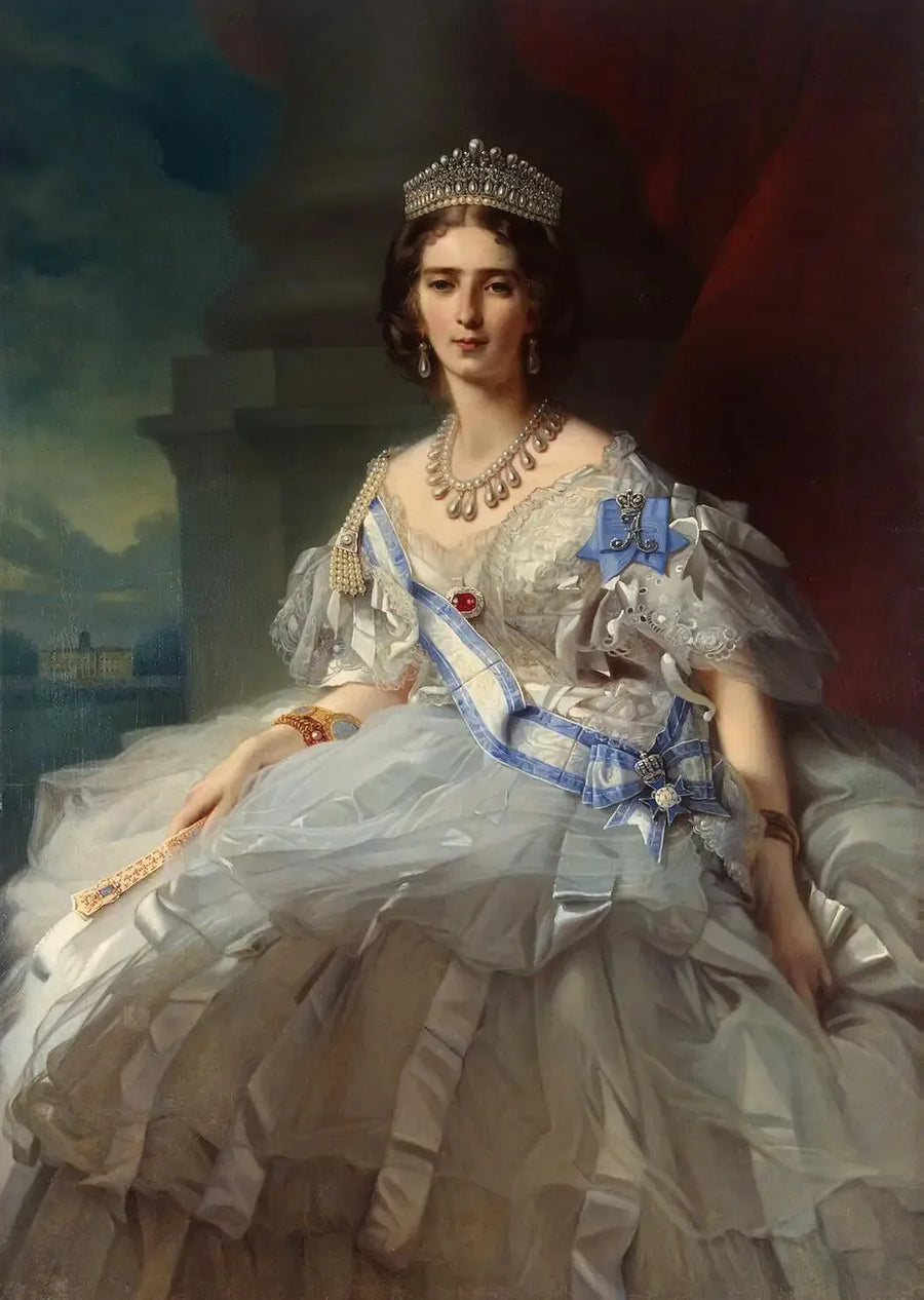Portræt af prinsesse Tatiana Yusupova - Franz Xaver Winterhalter