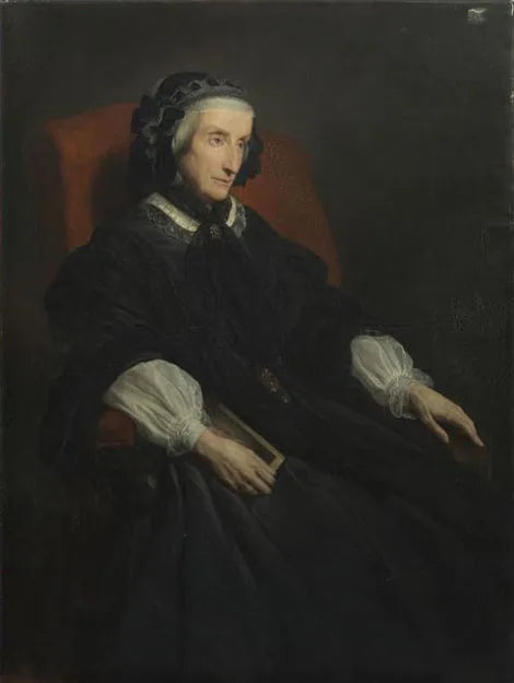 Portræt af dronning Marie-Amélie - Ary Scheffer