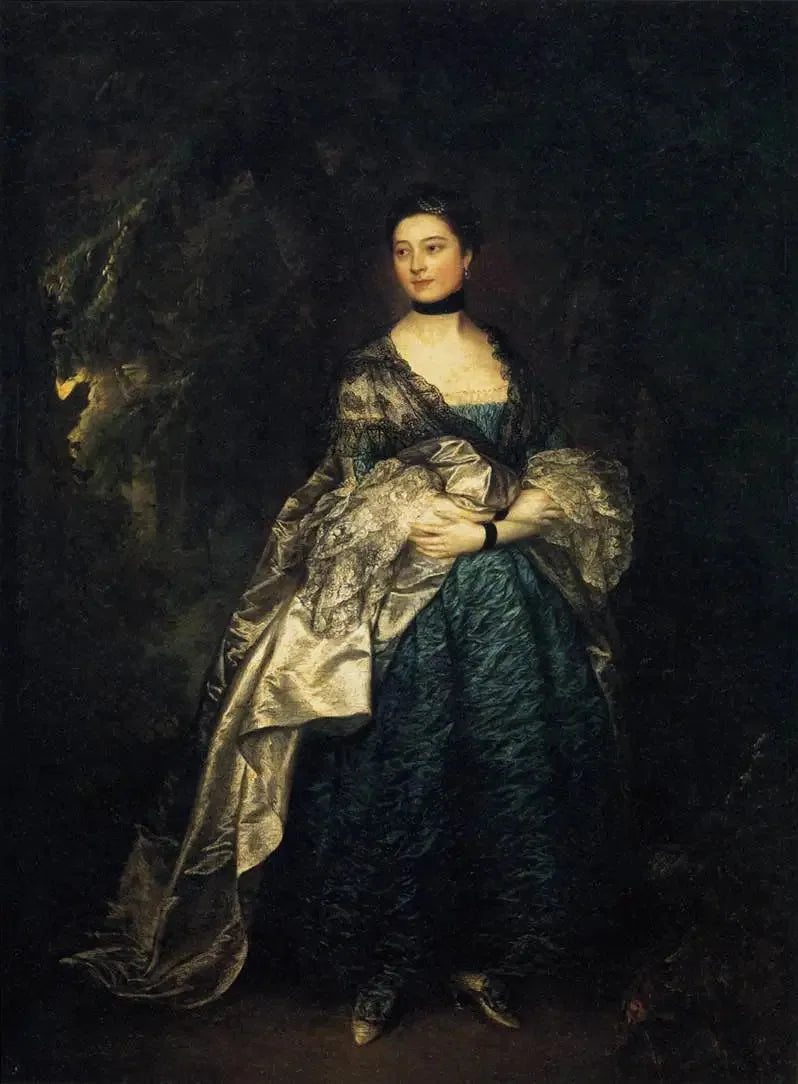 Lady Alston-portræt - Thomas Gainsborough