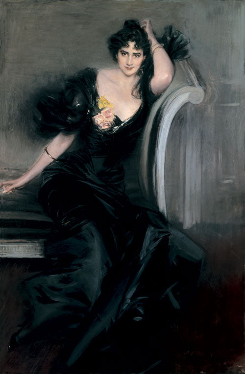 Portrait de Lady Colin Campbell née Gertrude Elisabeth Blood - Giovanni Boldini - Alpha Reproduction
