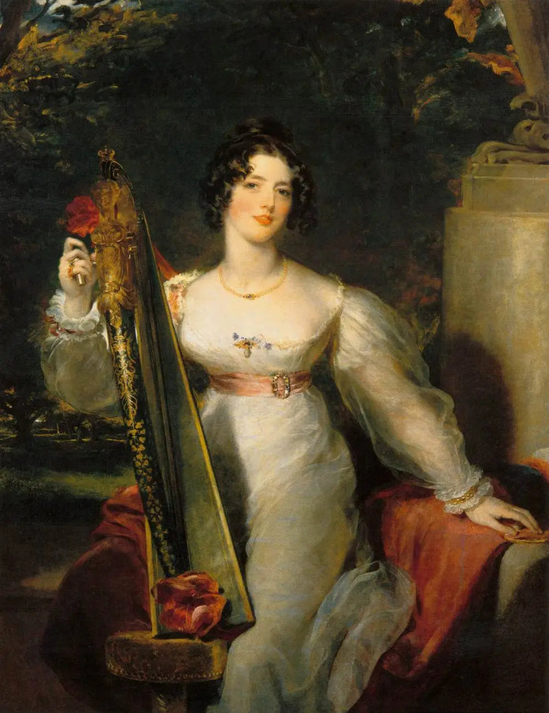 Portræt af Lady Elizabeth Conyngham - Thomas Lawrence
