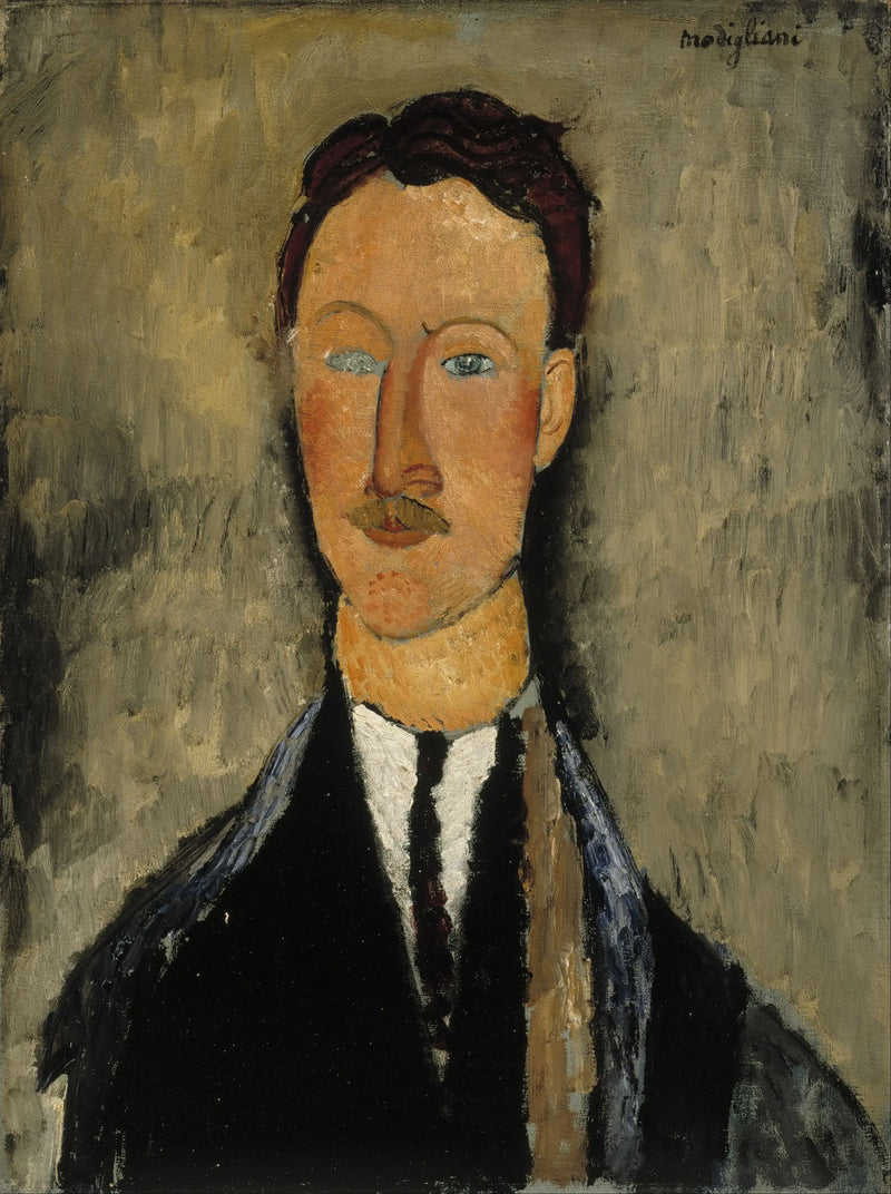 Portræt af kunstneren Léopold Survage - Amedeo Modigliani