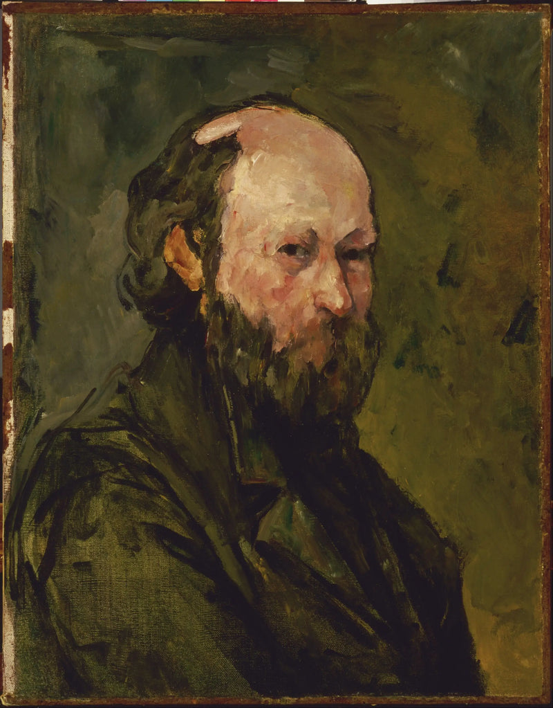 Portræt af kunstneren - Paul Cézanne