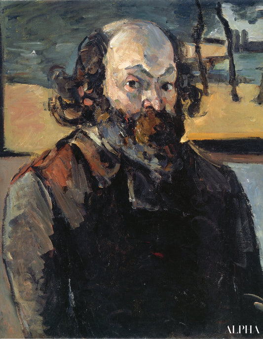 Portrait de l'artiste - Paul Cézanne - Reproductions de tableaux et peintures haut de gamme