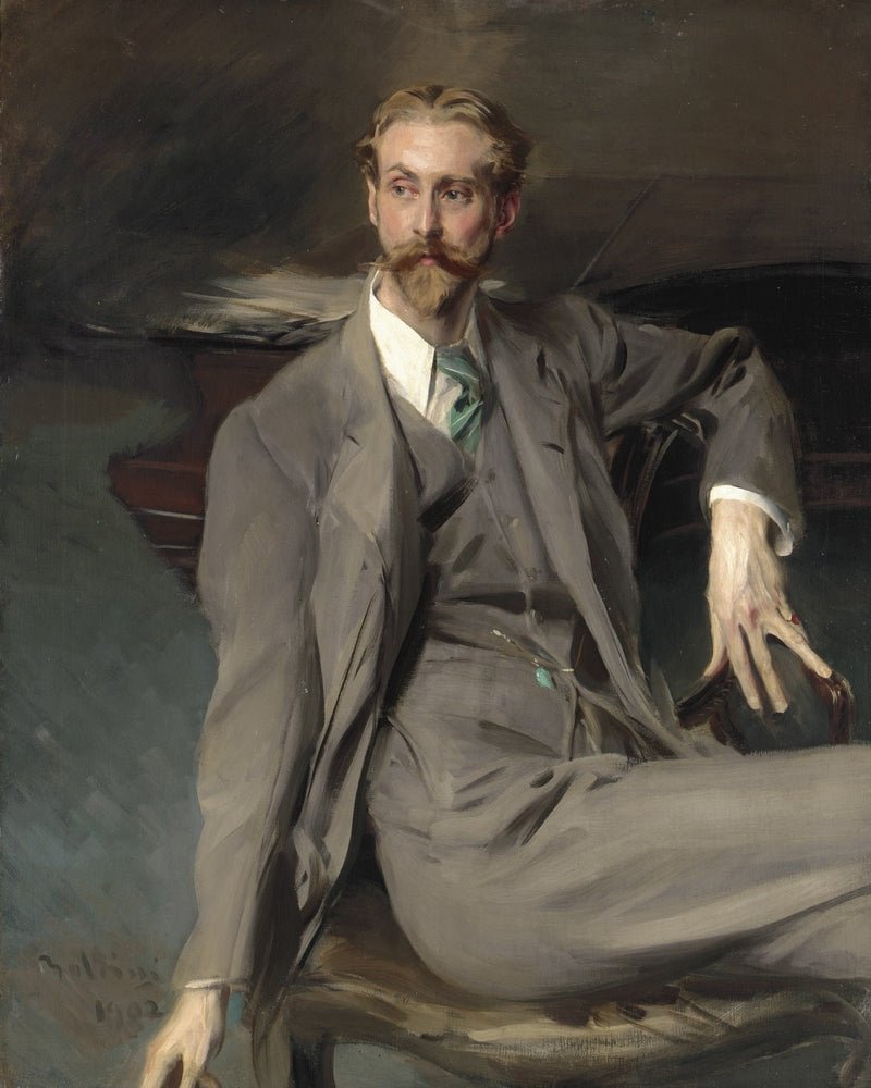 Portræt af Lawrence Alexander Harrison - Giovanni Boldini