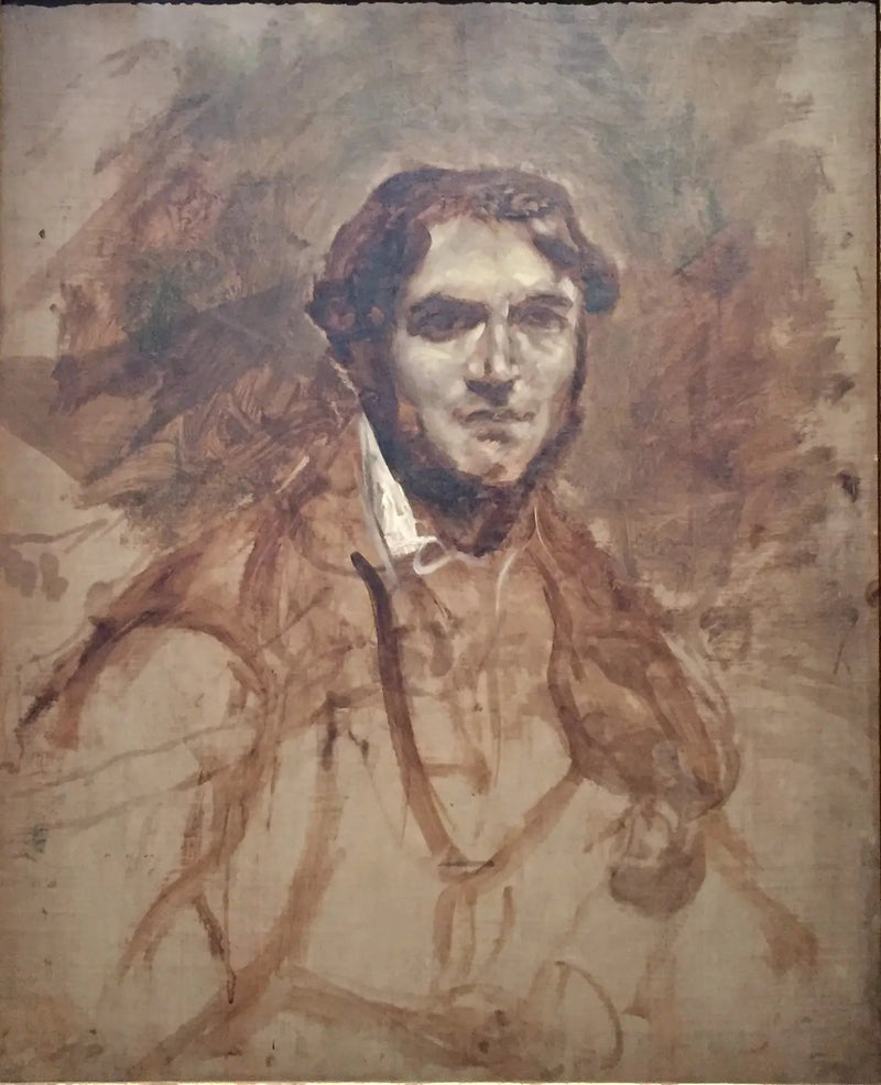Portræt af Léon Riesener - Eugène Delacroix