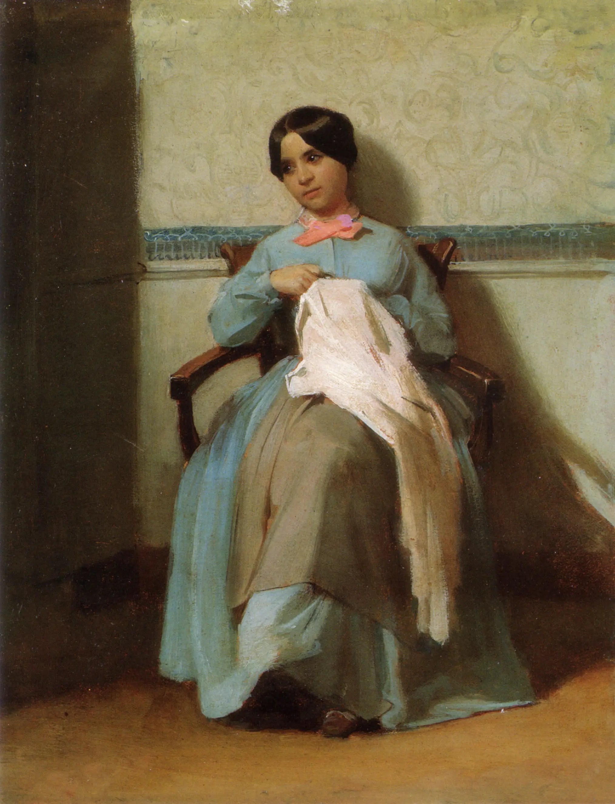 Portrait de Léonie Bouguereau cousine de l’artiste - Bouguereau - Alpha Reproduction
