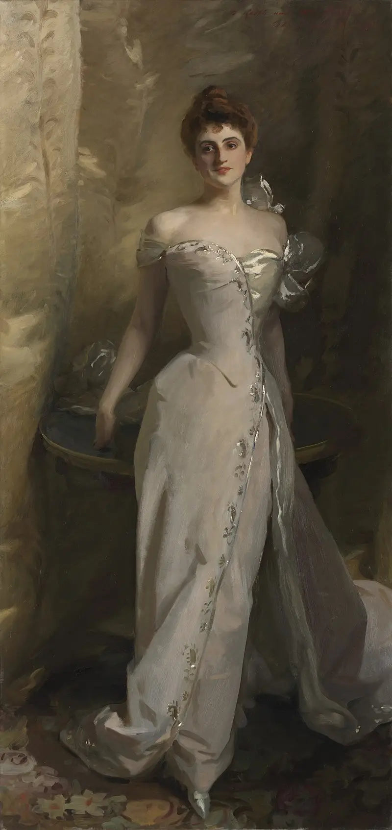 Portræt af Lisa Colt Curtis - John Singer Sargent