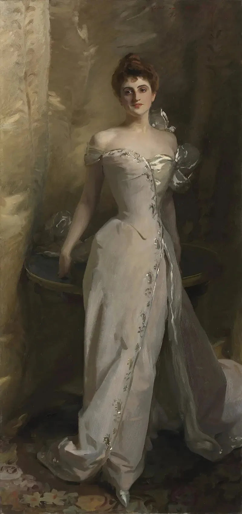 Portræt af Lisa Colt Curtis - John Singer Sargent