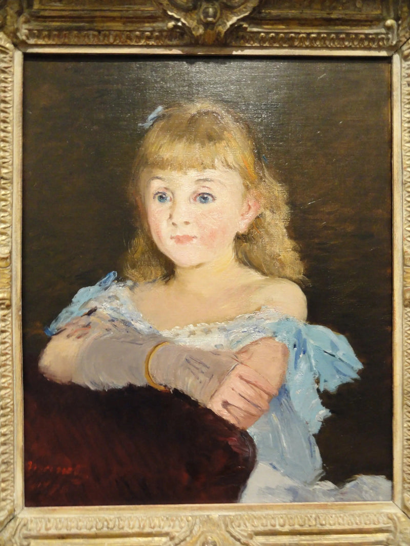Portræt af Lise Campineanu - Édouard Manet