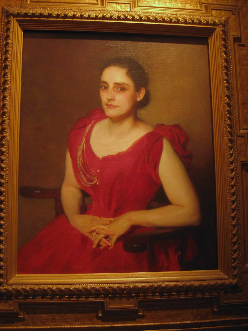 Portræt af Lizzie B. Dewey (fru Francis Henshaw Dewey II) - John Singer Sargent