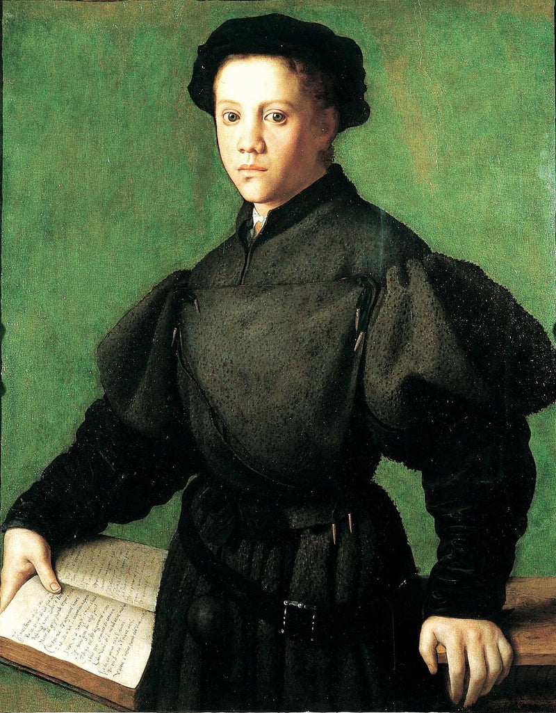 Portræt af Lorenzo Lenzi - Bronzino