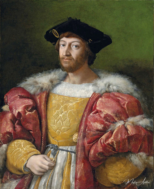 Portrait de Lorenzo de Médicis - Raphaël (peintre) - Reproductions de tableaux et peintures haut de gamme