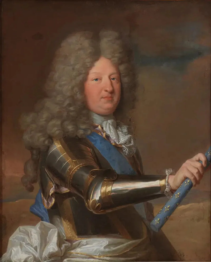 Portræt af Louis af Frankrig, Store Dauphin (1661-1711) - Hyacinthe Rigaud