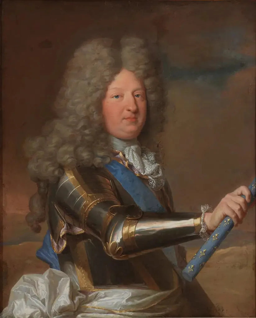 Portræt af Louis af Frankrig, Store Dauphin (1661-1711) - Hyacinthe Rigaud