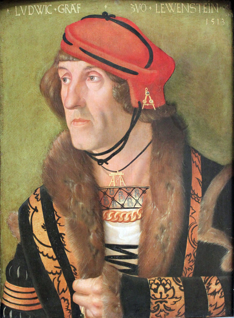 Portræt af Louis I, greve af Löwenstein - Hans Baldung Grien
