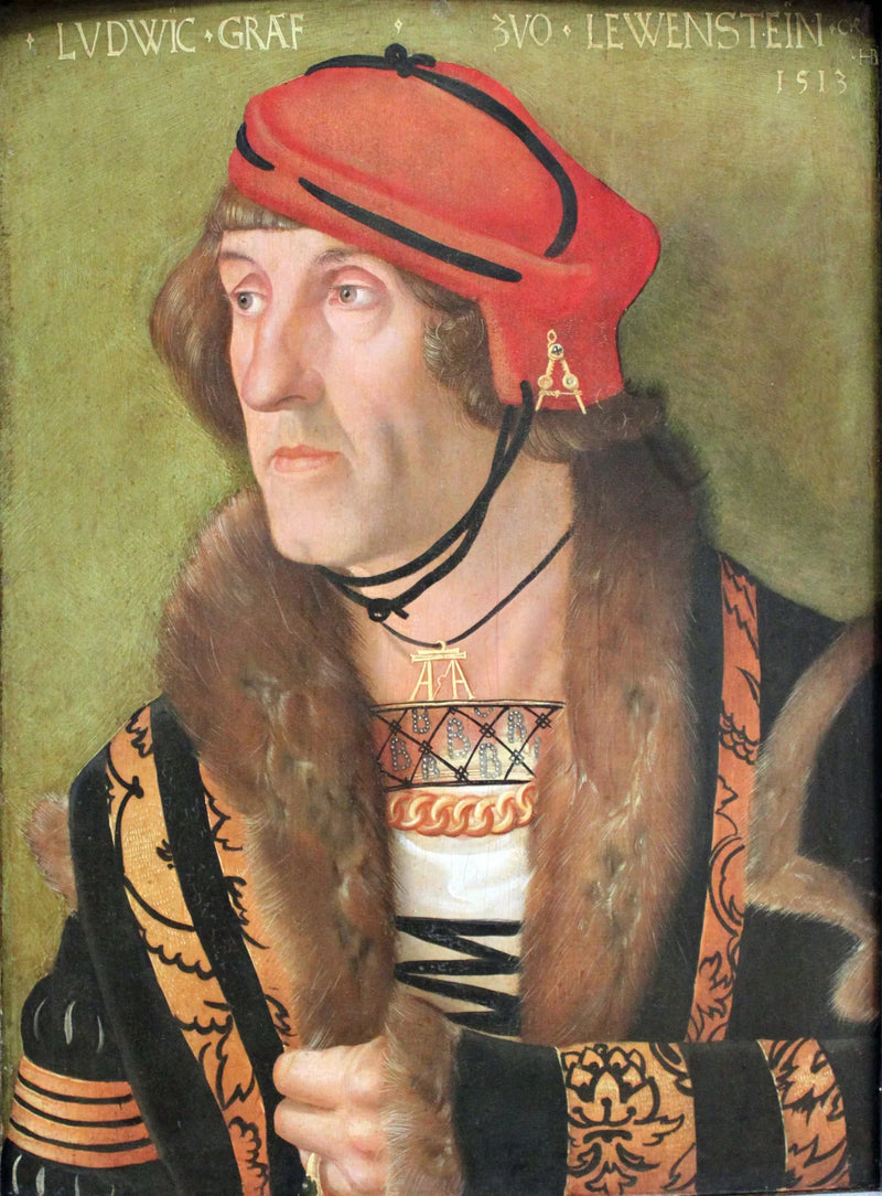 Portræt af Louis I, greve af Löwenstein - Hans Baldung Grien