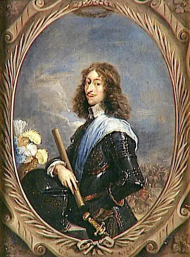 Louis II de Bourbon-Condé-portræt kendt som den Store Condé - David Teniers den Yngre
