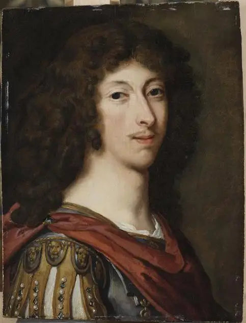 Portræt af Louis II de Bourbon, også kendt som den Store Condé - Juste d'Egmont