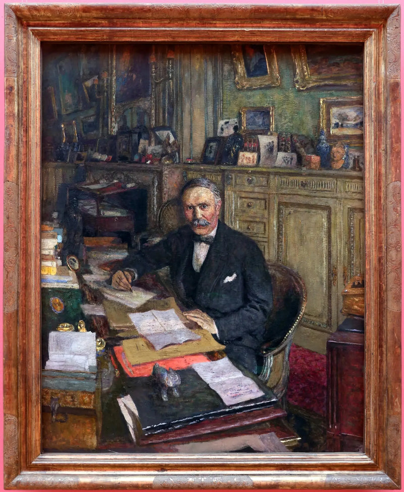 Louis Loucheur-portræt - Édouard Vuillard