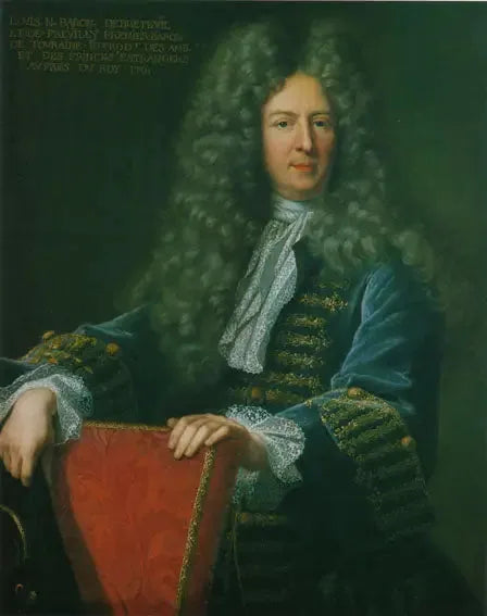Portræt af Louis-Nicolas Le Tonnelier, baron de Breteuil (1648-1728) - Hyacinthe Rigaud
