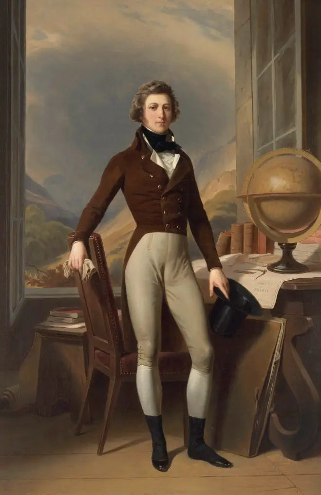 Louis-Philippe d'Orléans, hertug af Chartres, (fremtidig konge Louis-Philippe) i Reichenau - Franz Xaver Winterhalter