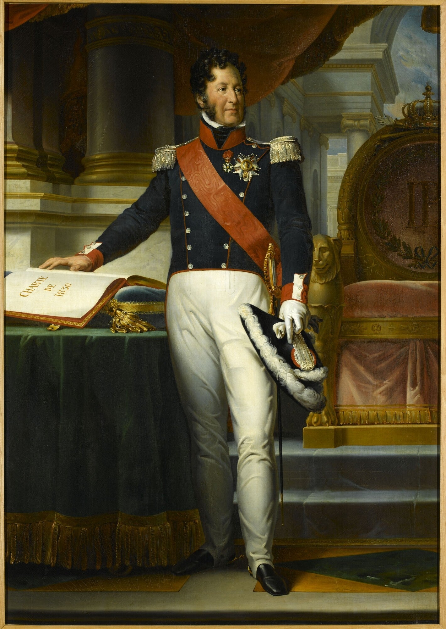 Louis-Philippe I's portræt - François Gérard