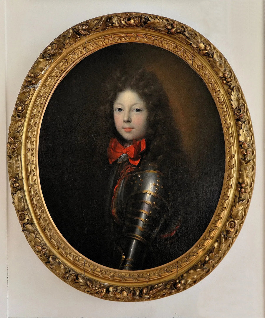 Portræt af Louis Saint-Simon, Vidame de Chartres - Hyacinthe Rigaud