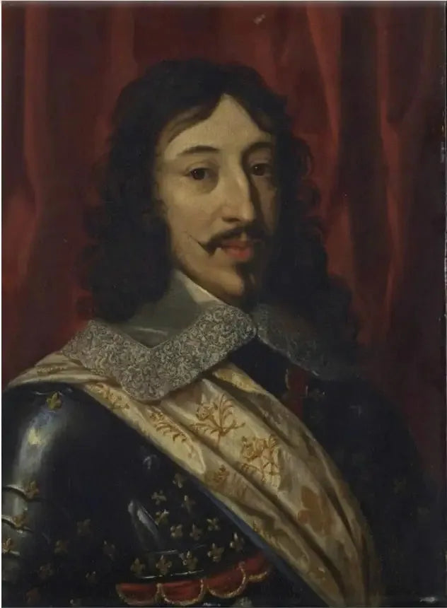 Portræt af Ludvig XIII af Frankrig - Juste d'Egmont