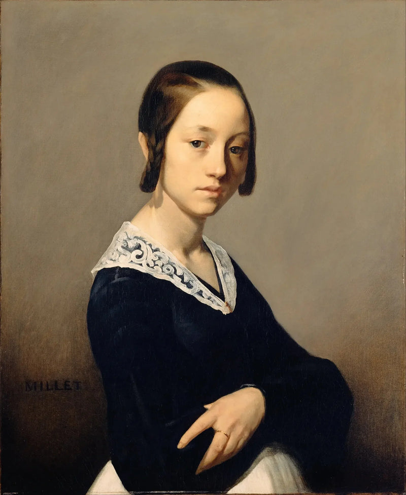 Portræt af Louise-Antoinette Feuardent - Jean-François Millet