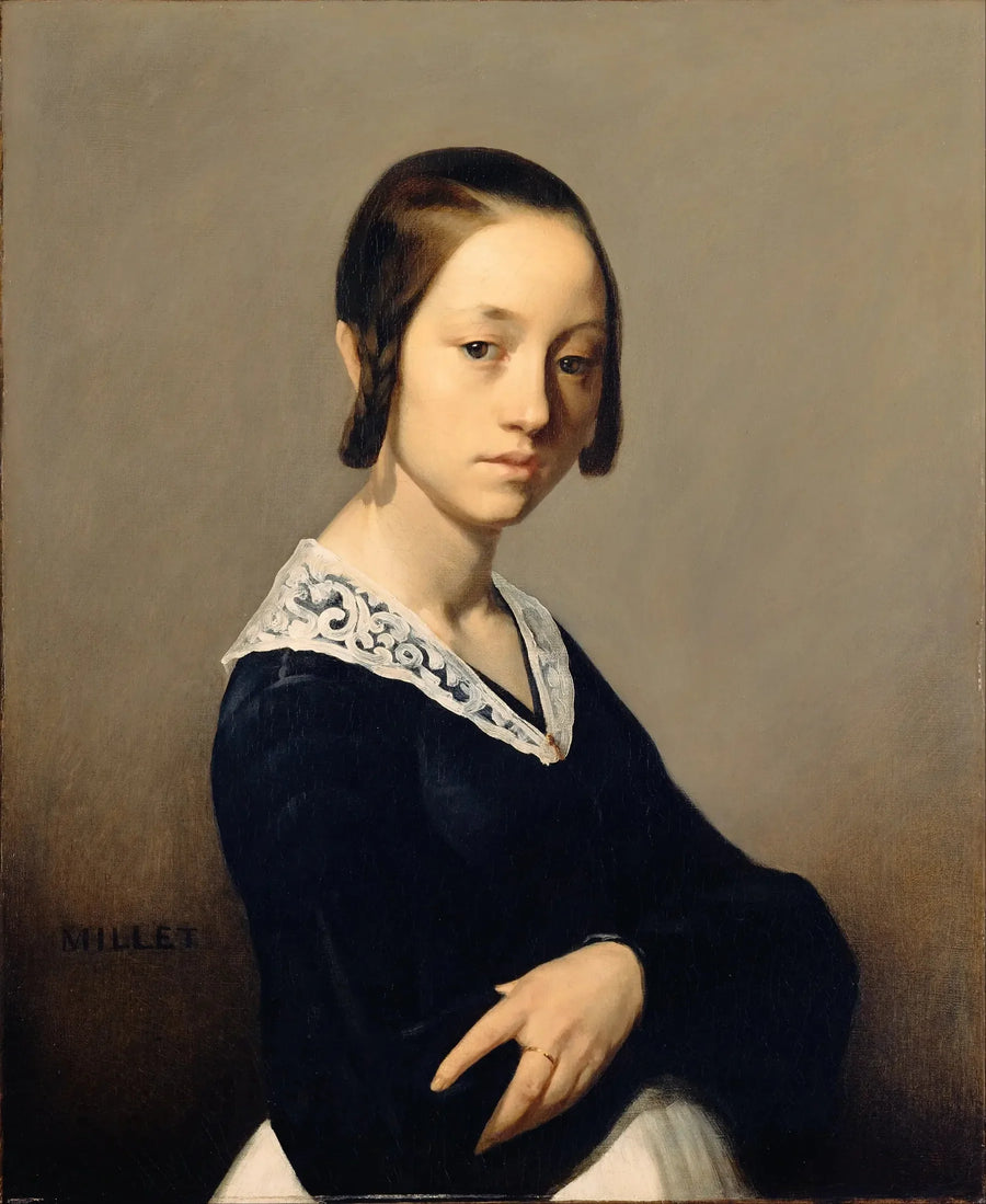 Portræt af Louise-Antoinette Feuardent - Jean-François Millet
