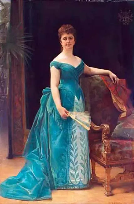 Portræt af Louise Catherine Antoinette Borski - Alexandre Cabanel