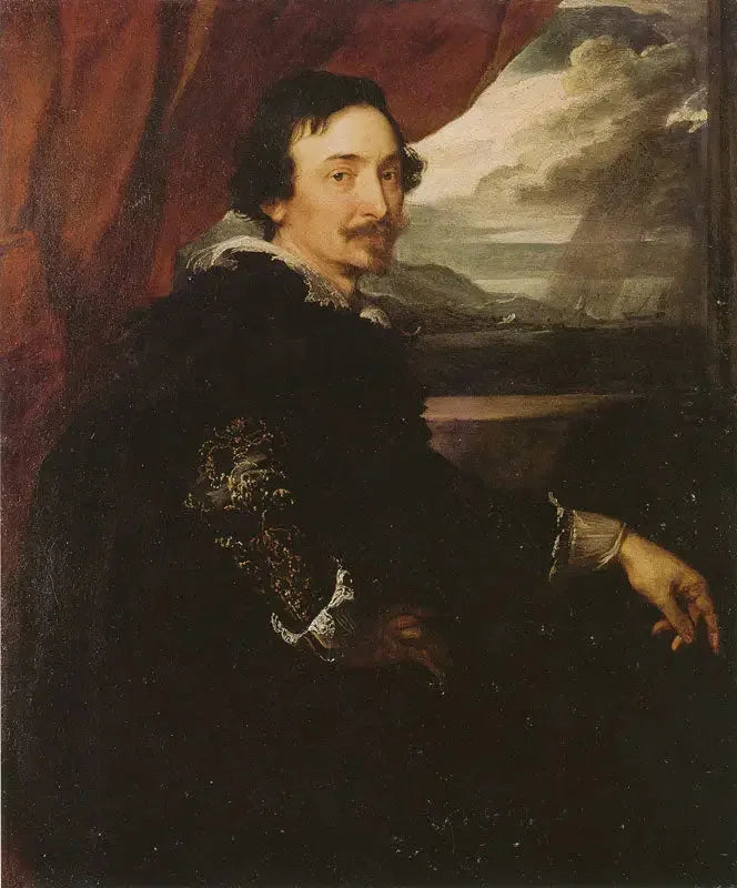 Portrait af Lucas van Uffelen - Antoine van Dyck