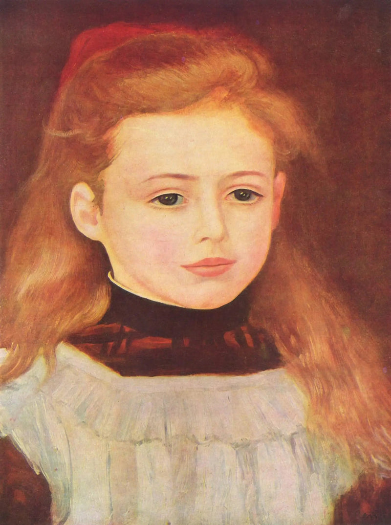 Portræt af Lucie Bérard - Pierre-Auguste Renoir