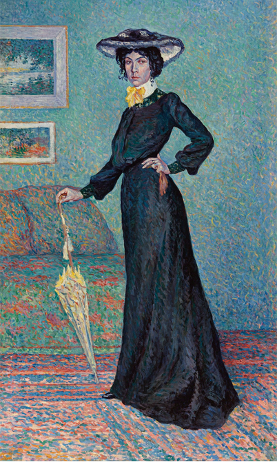 Portræt af Lucie Cousturier - Maximilien Luce
