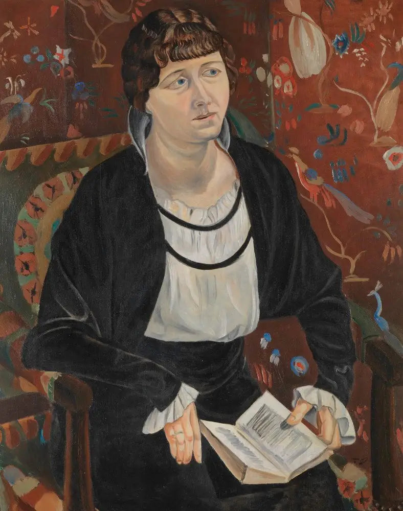 Portræt af Lucie Kahnweiler - André Derain