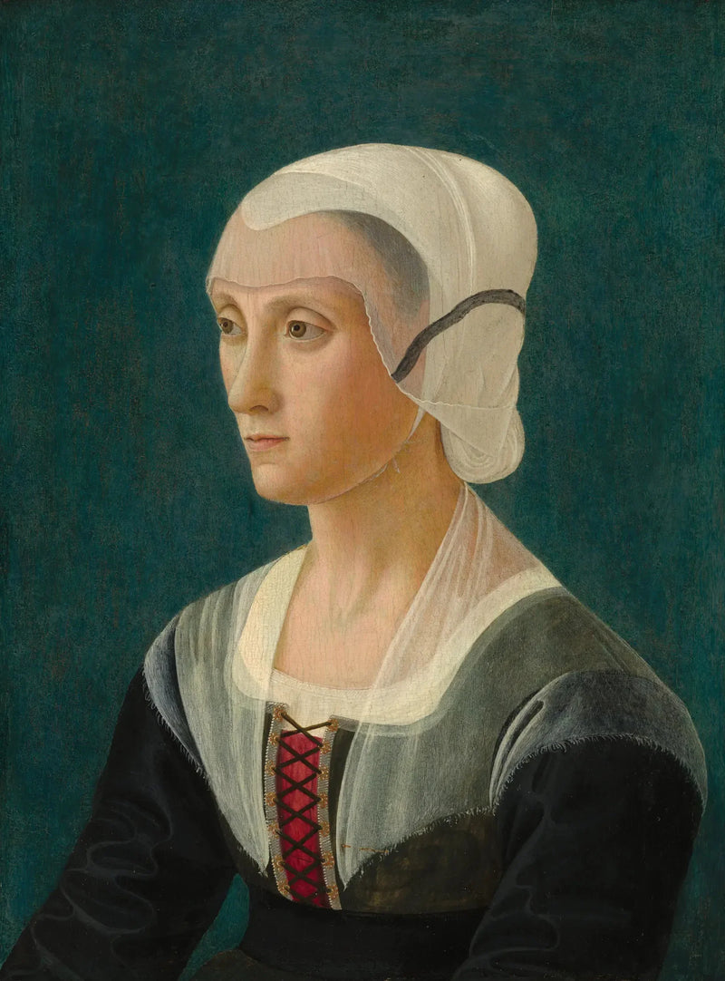 Portræt af Lucrèce Tornabuoni - Domenico Ghirlandaio