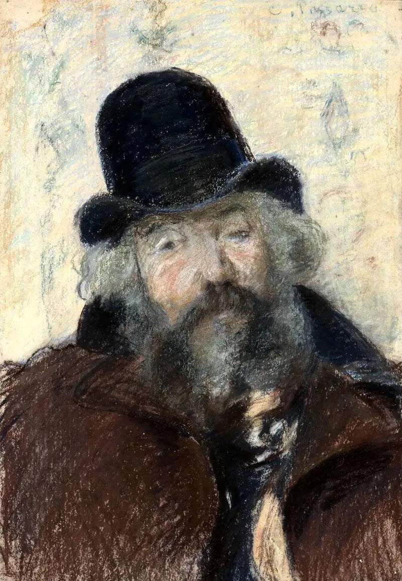 Portræt af Ludovic Piette - Camille Pissarro