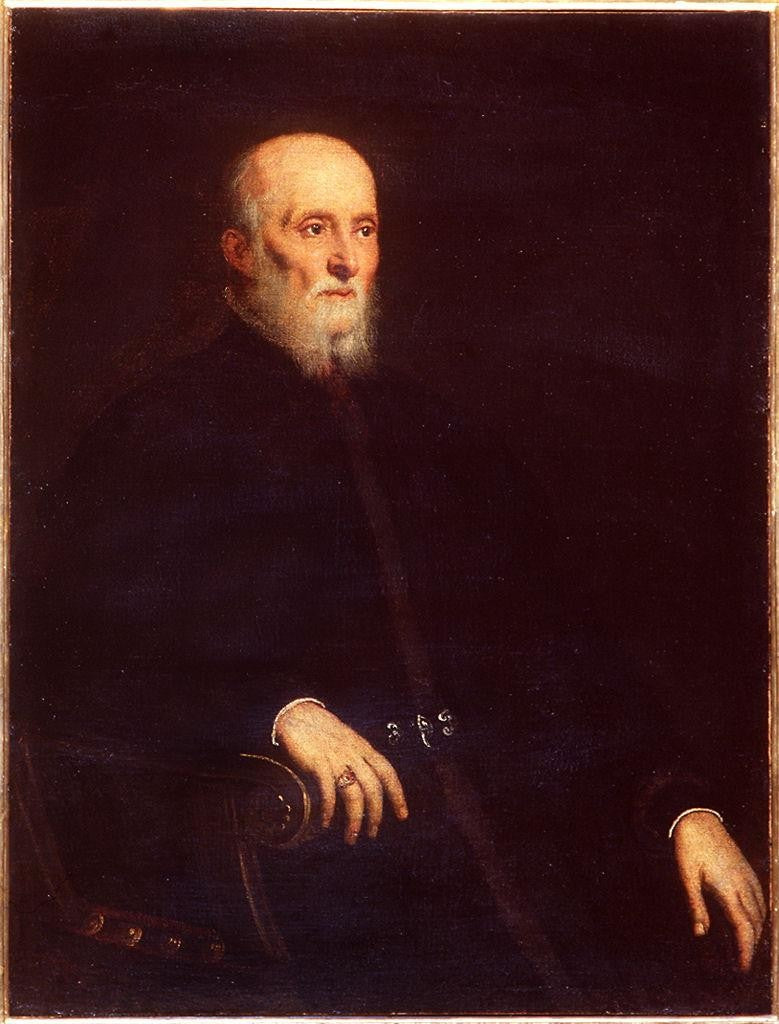 Portræt af Luigi Cornaro - Jacopo Tintoretto