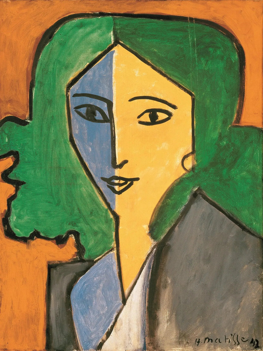Portræt af Lydia Delectorskaya - Henri Matisse