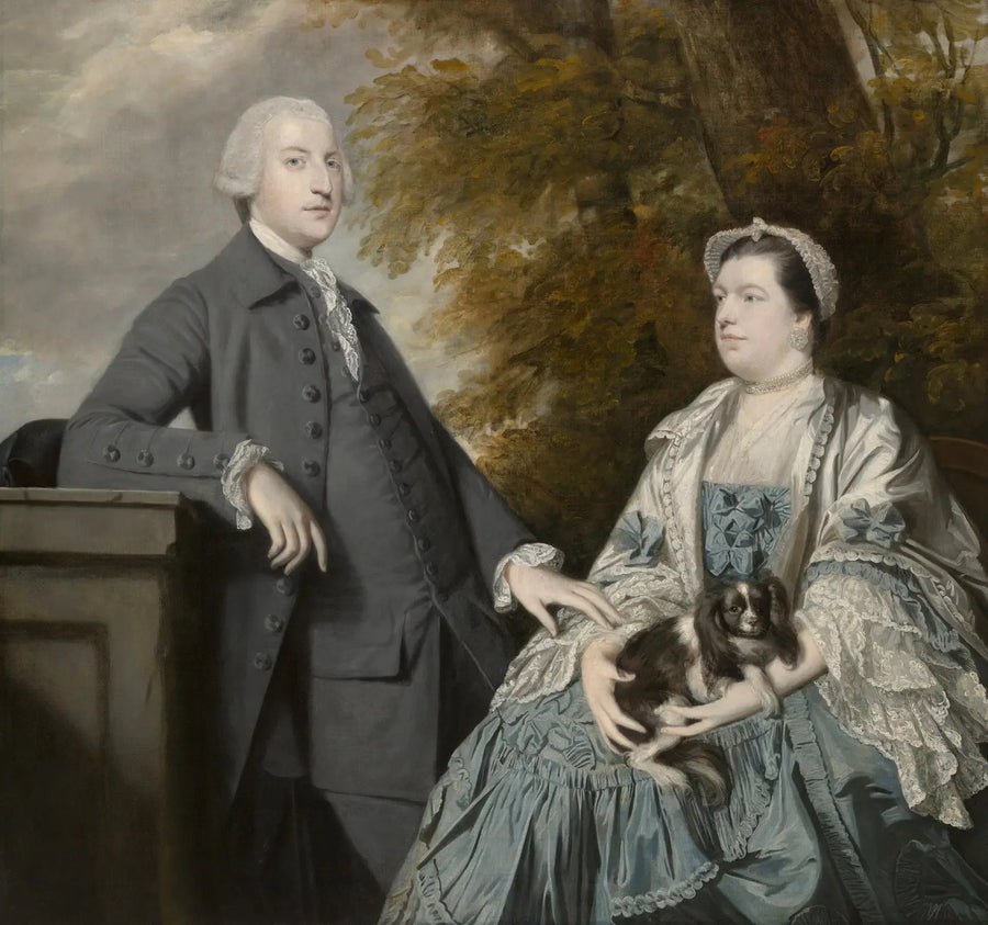 Portræt af hr. og fru Godfrey Wentworth - Joshua Reynolds