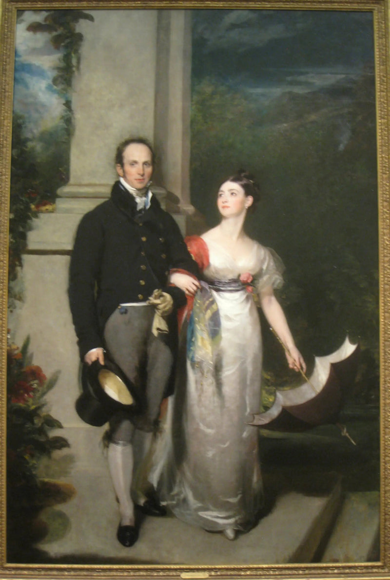 Portræt af hr. og fru James Dunlop - Thomas Lawrence