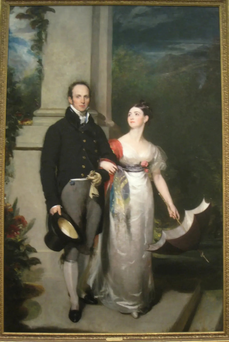 Portræt af hr. og fru James Dunlop - Thomas Lawrence