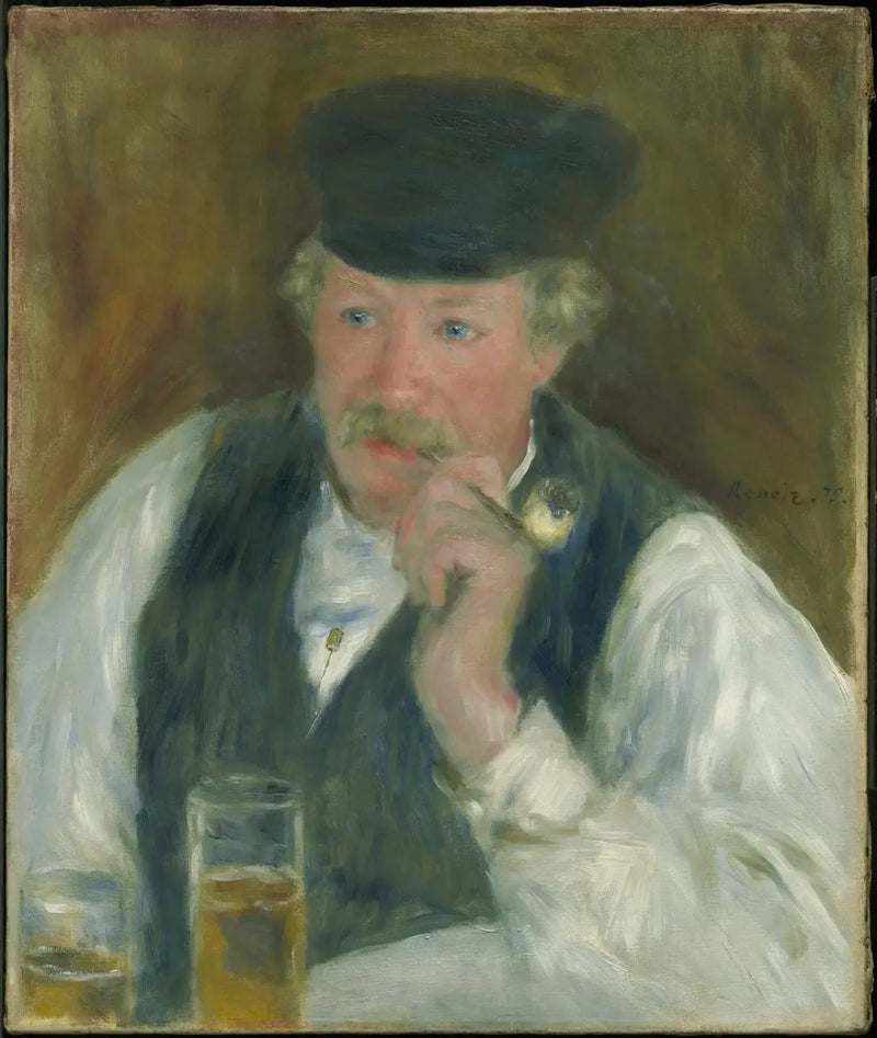Portræt af hr. Fournaise - Pierre-Auguste Renoir