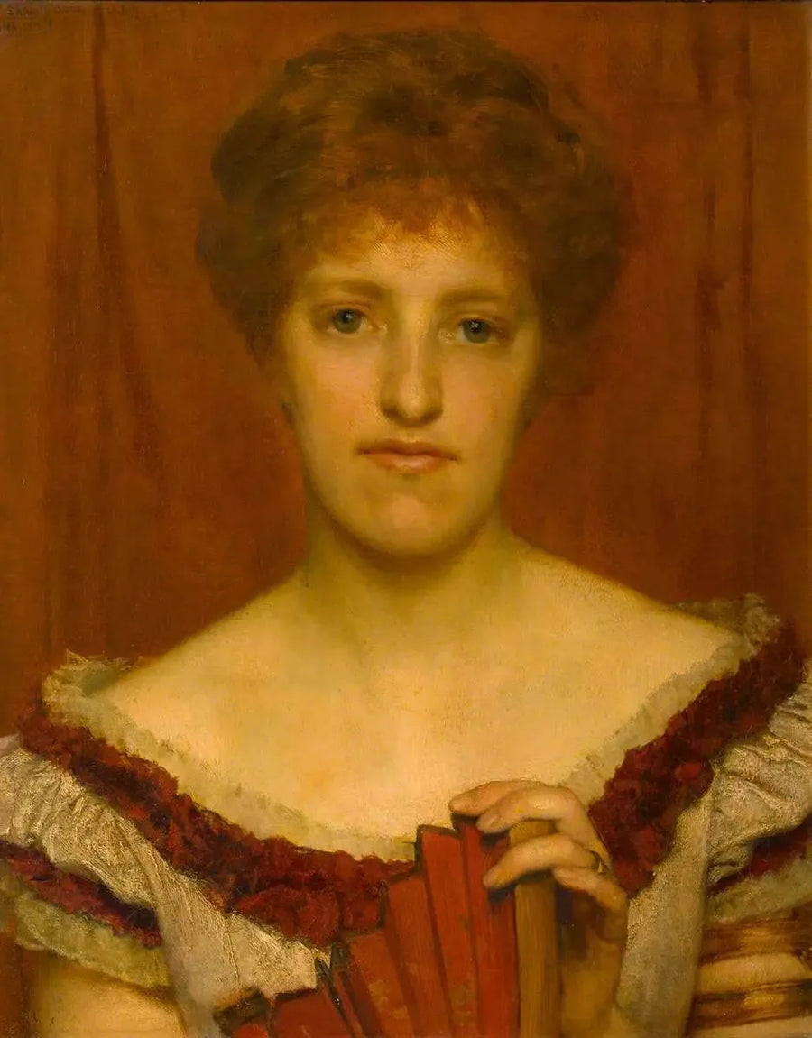 Portræt af min kone - Lawrence Alma-Tadema