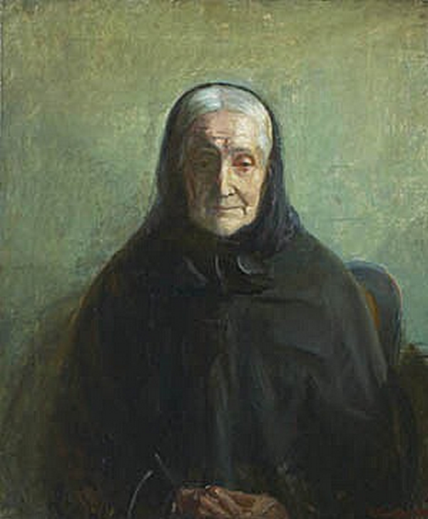 Portræt af min mor. - Anna Ancher
