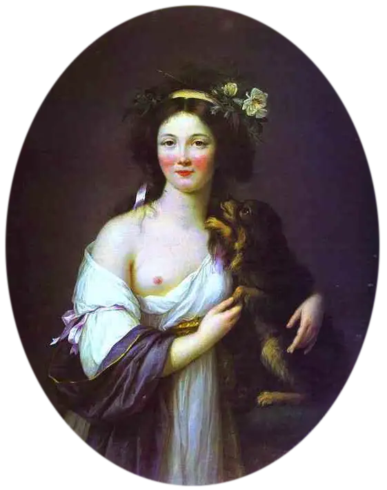 Madame d'Aguesseau-portræt - Élisabeth Vigée Le Brun