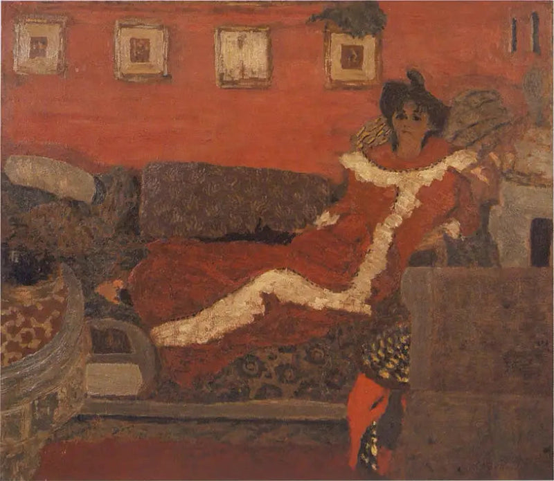 Madame Delierre-portræt - Édouard Vuillard