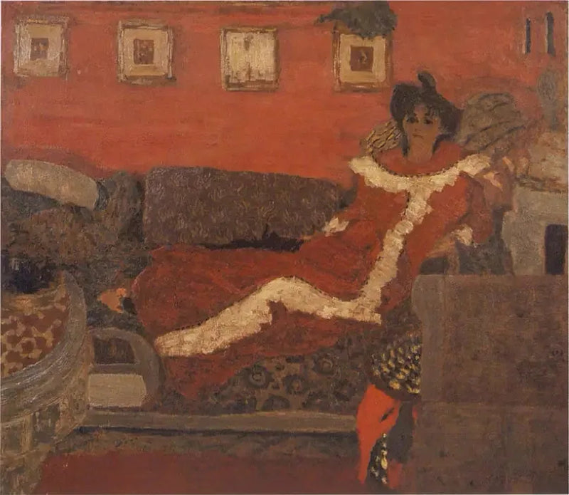 Madame Delierre-portræt - Édouard Vuillard
