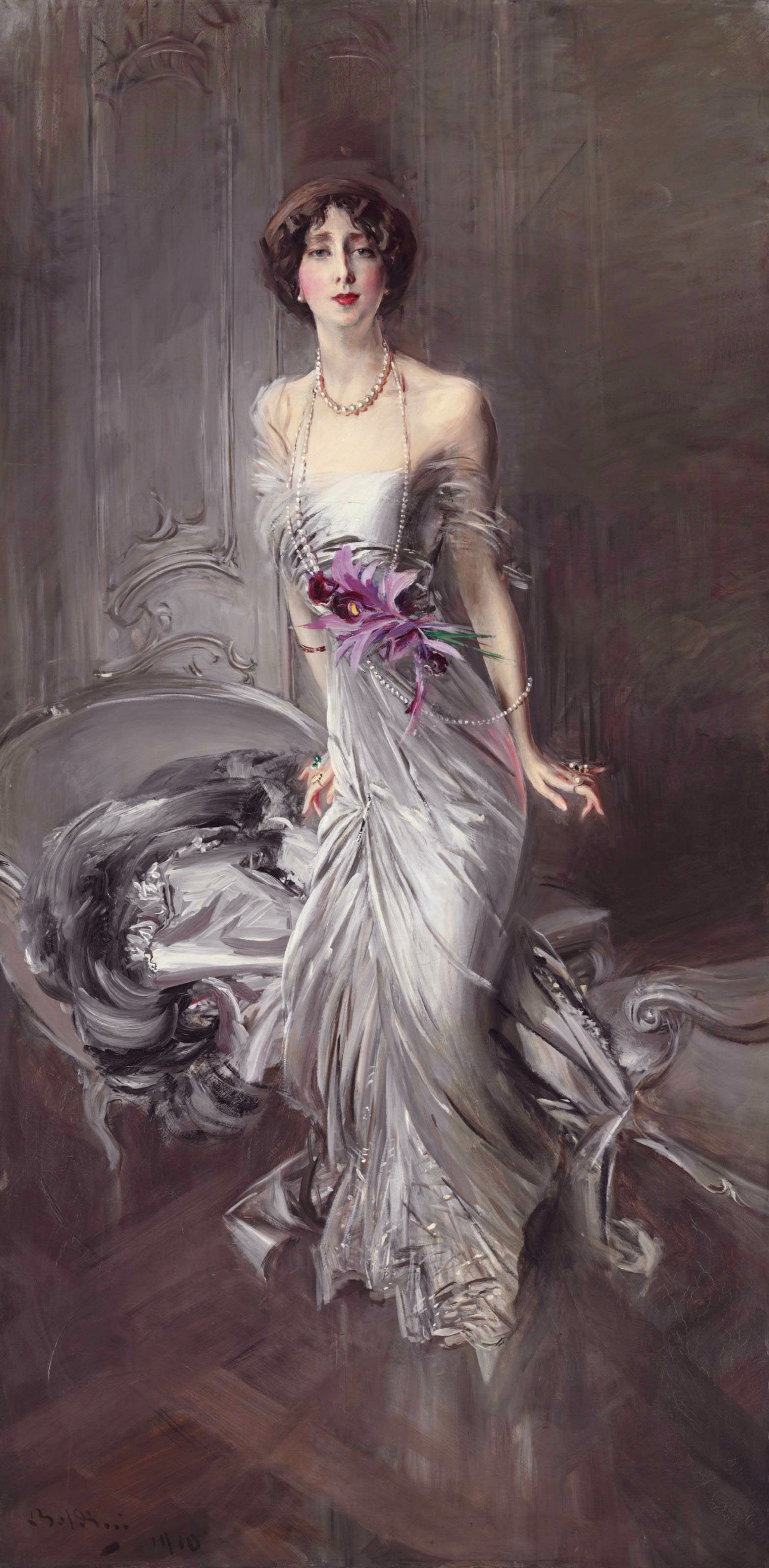 Portrait de Madame Doyen - Giovanni Boldini - Alpha Reproduction